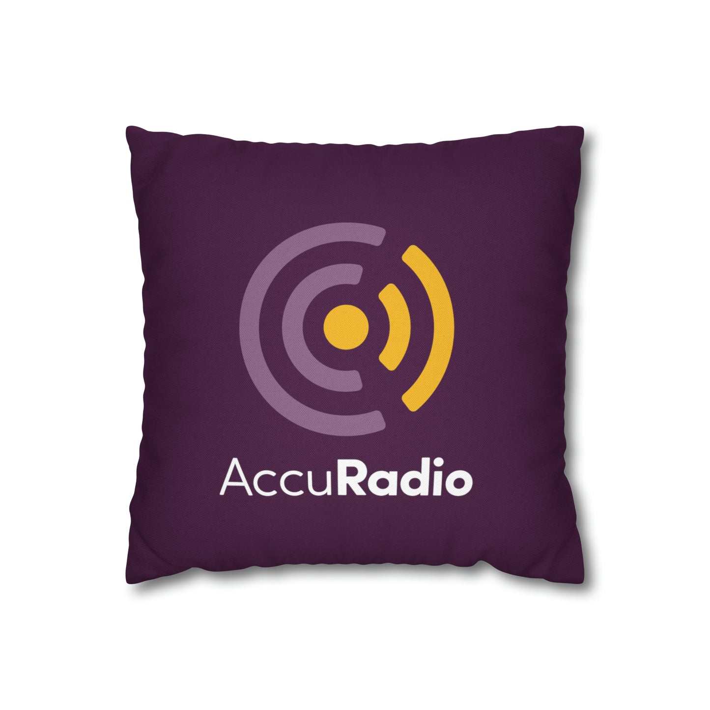 Classic AccuRadio square pillow case