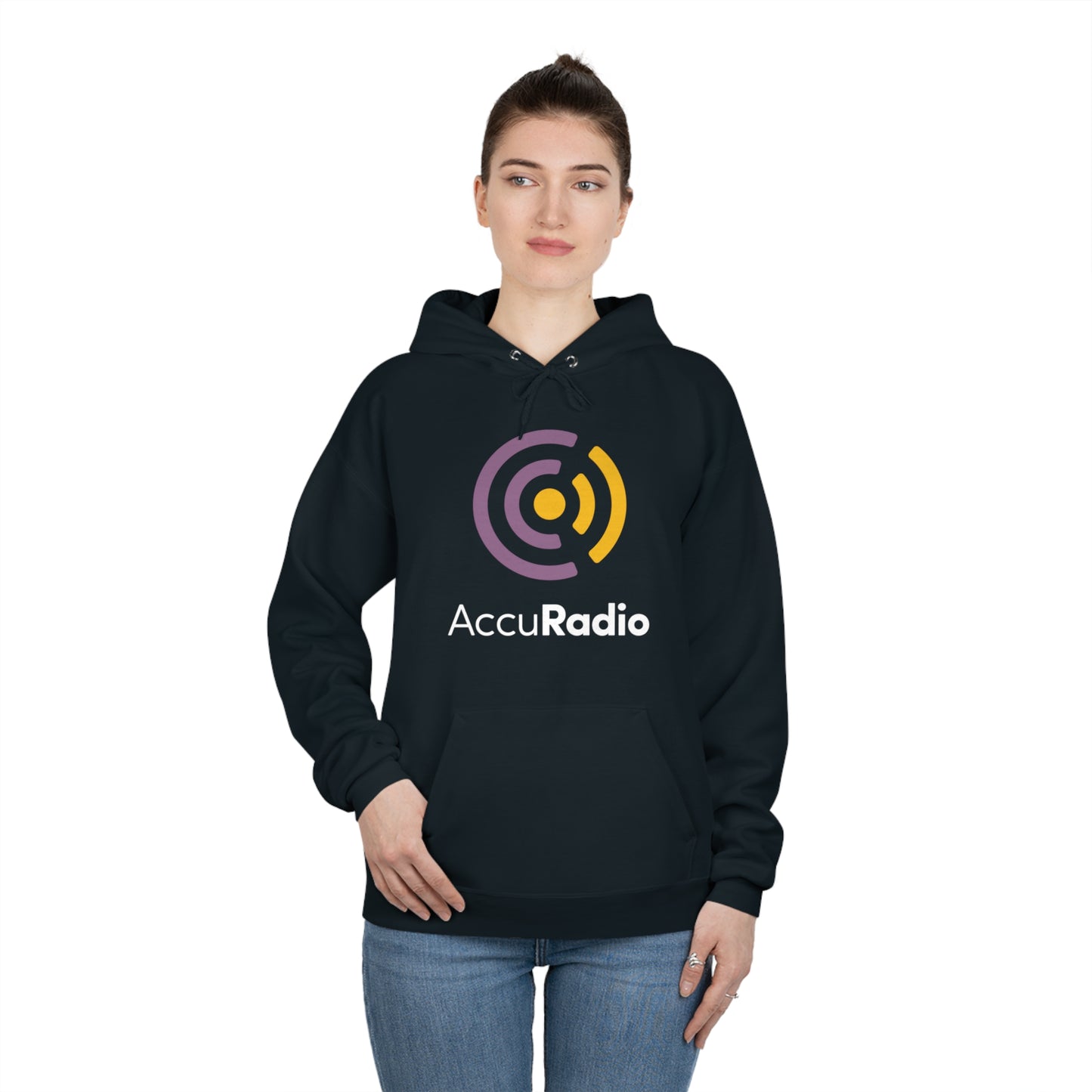 AccuRadio unisex EcoSmart pullover hoodie sweatshirt